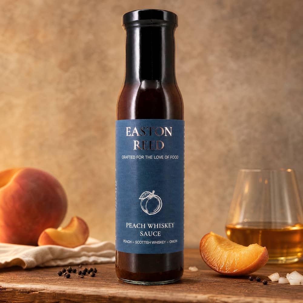 EASTON REED Peach Whiskey Sauce 0,260 Liter Produktbild