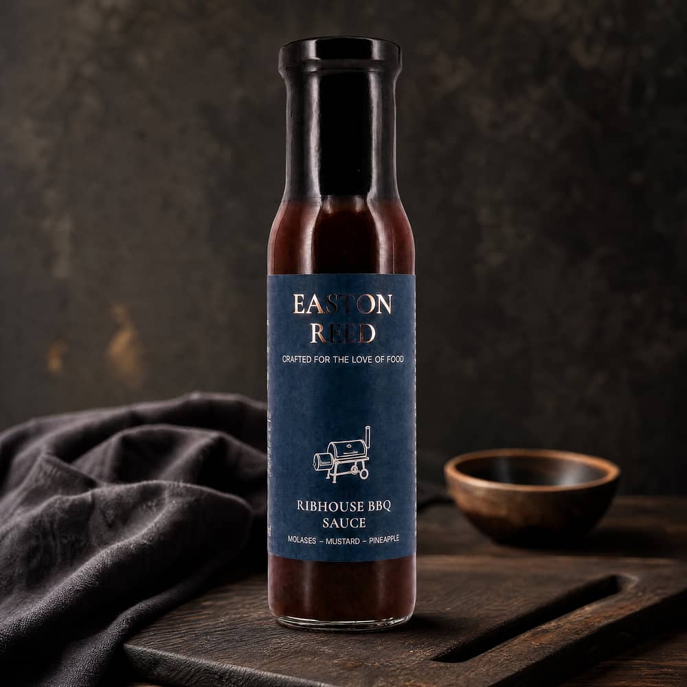 EASTON REED Ribhouse BBQ Sauce 0,260 Liter Produktbild