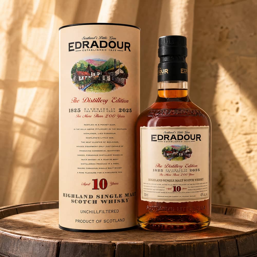 Edradour 10 Jahre Distillery Edition 200 Years 0,70 Liter/ 46.0% vol Produktbild