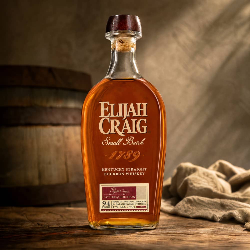 Elijah Craig Small Batch Kentucky Straight Bourbon Whiskey 0,70 Liter/ 47.0% vol Produktbild