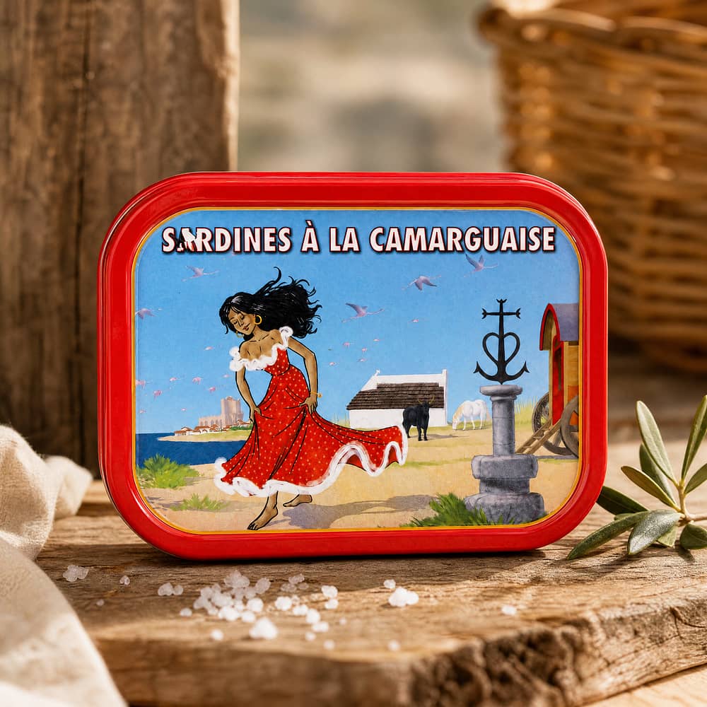Ferrigno Sardinen Camarguaise 115g 65 Gramm Abtropfgewicht Produktbild