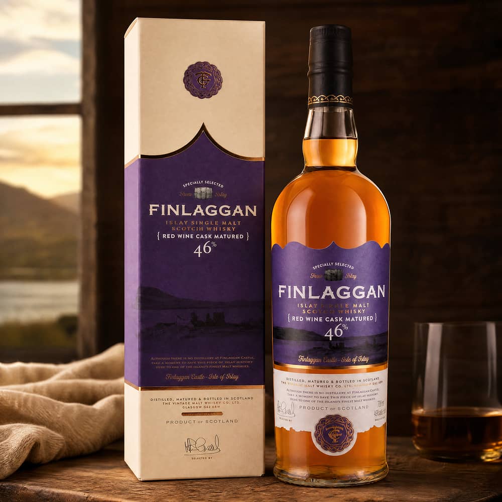 Finlaggan Red Wine Cask Matured 0,70 Liter/ 46.0% vol Produktbild