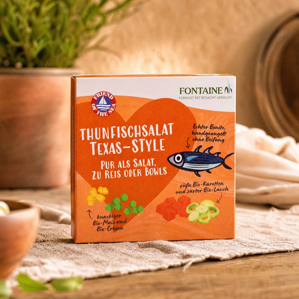 Fontaine Thunfischsalat Texas-Style 200g 200 Gramm Produktbild