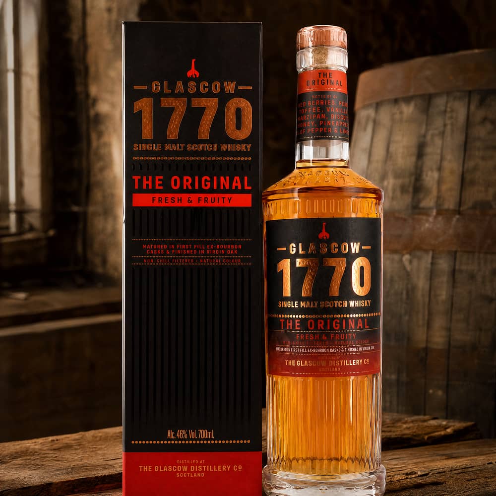 Glasgow Distillery 1770 Glasgow Single Malt The Original 0,70 Liter/ 46.0% vol Produktbild