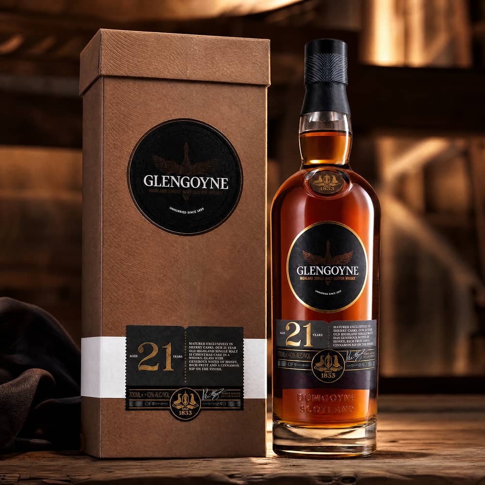 Glengoyne 21 Jahre Sherry matured 0,70 Liter/ 43.0% vol Produktbild