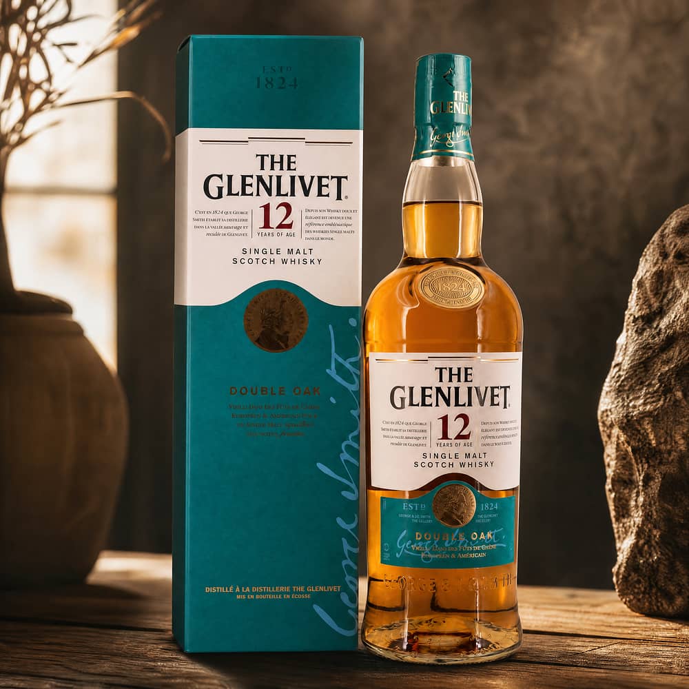 Glenlivet 12 Jahre Double Oak 0,70 Liter/ 40.0% vol Produktbild