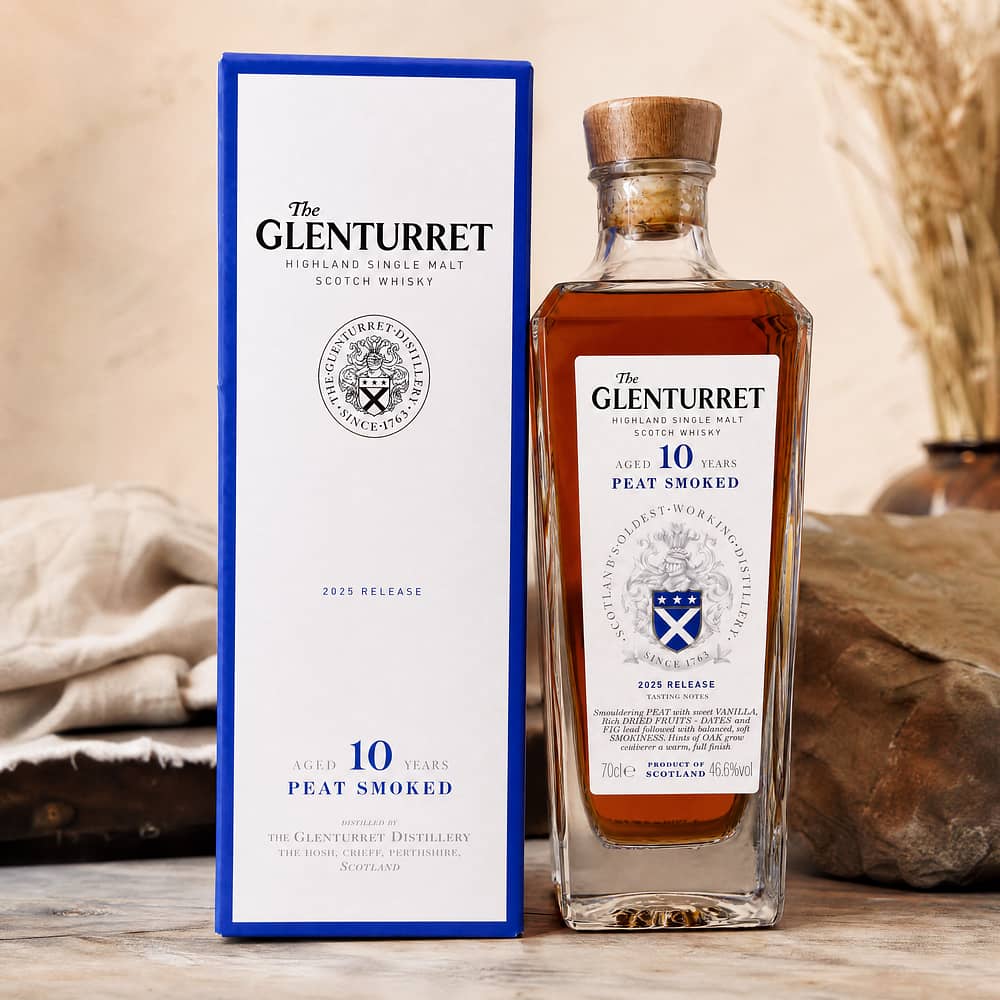 Glenturret 10 Jahre Peat Smoked 0,70 Liter/ 46.6% vol Produktbild