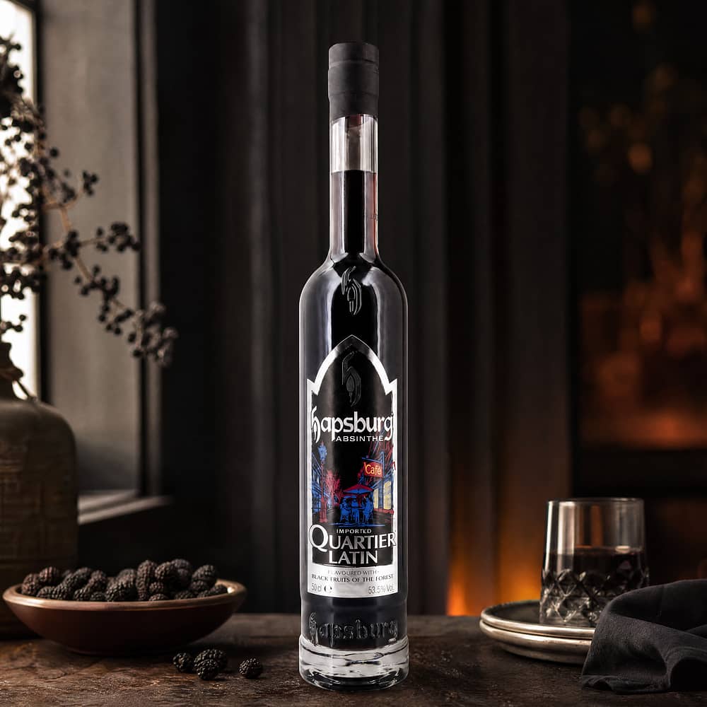 Hapsburg Absinthe Quartier Latin Black Fruits 0,50 Liter/ 53.5% vol Produktbild