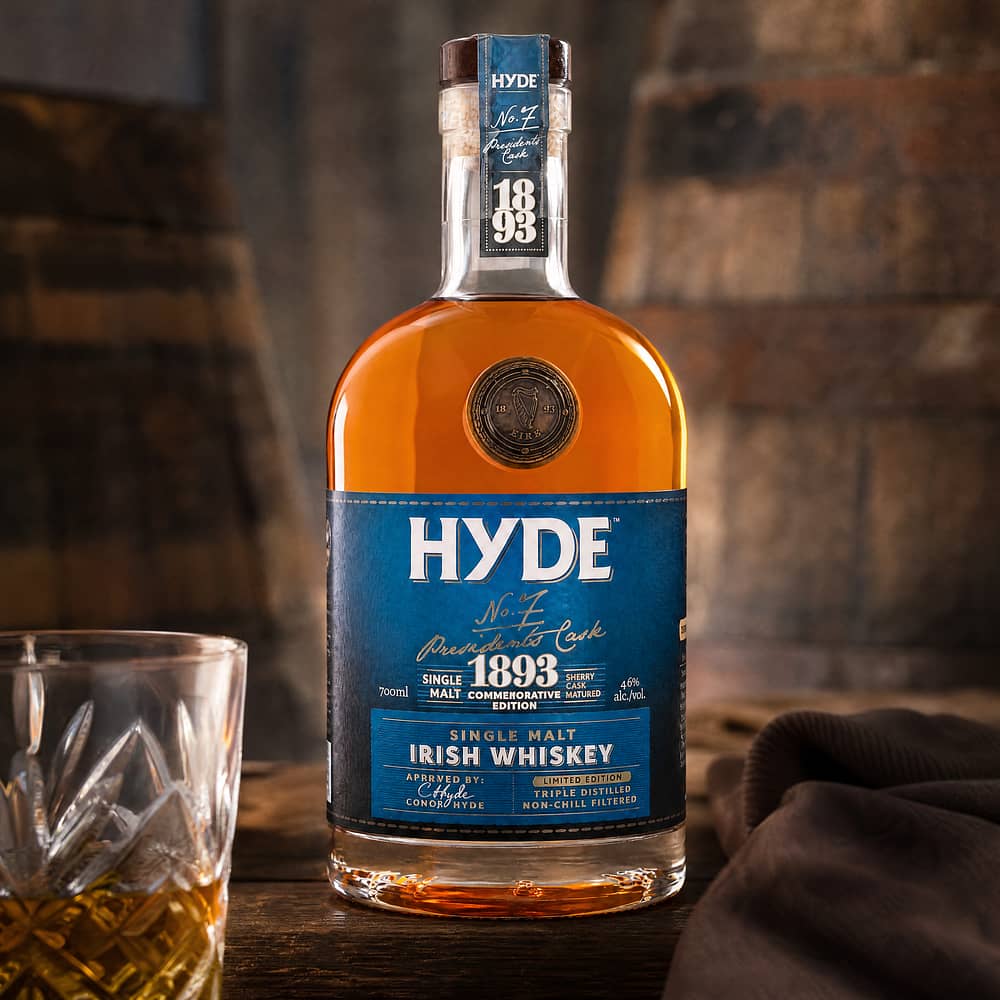 Hyde No. 7 Single Malt Presidents Cask Sherry Casks Matured 0,70 Liter/ 46.0% vol Produktbild
