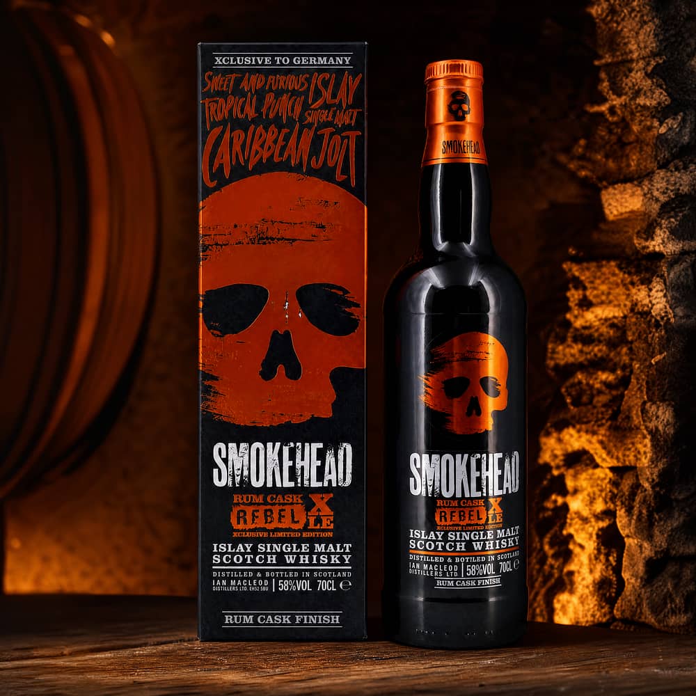 Ian Macleod Smokehead Rum Rebel XLE Islay 0,70 Liter/ 58.0% vol Produktbild