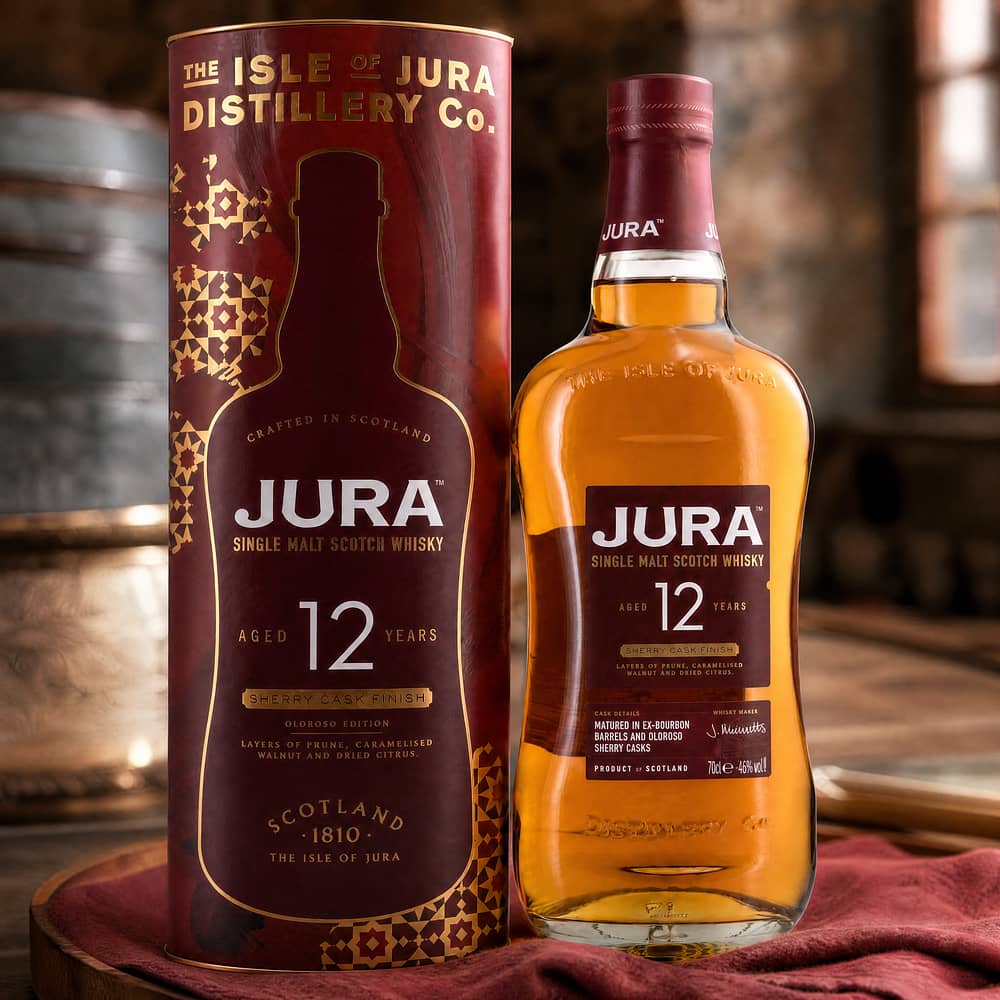 Isle of Jura 12 Jahre Oloroso 0,70 Liter/ 46.0% vol Produktbild