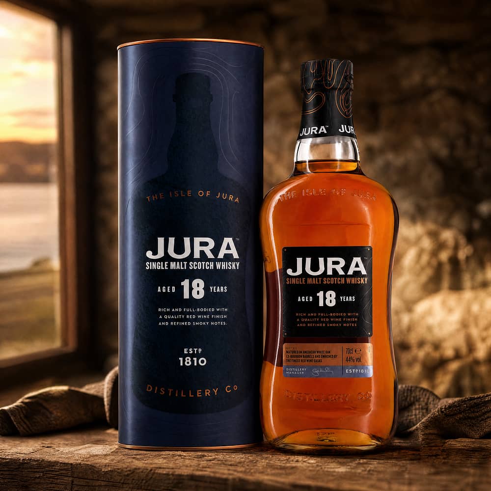 Isle of Jura 18 Jahre 0,70 Liter/ 44.0% vol Produktbild