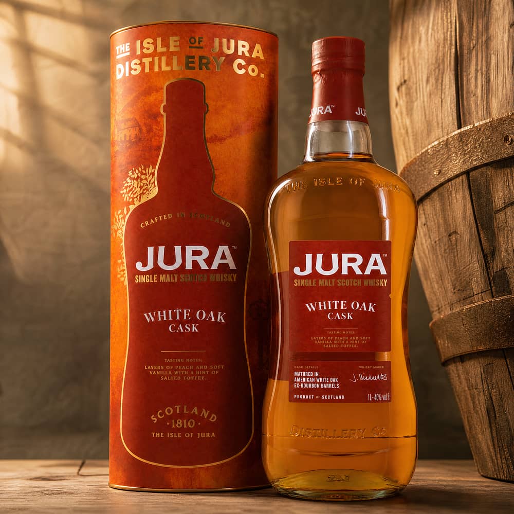 Isle of Jura White Oak Cask Literflasche 1 Liter/ 40.0% vol Produktbild