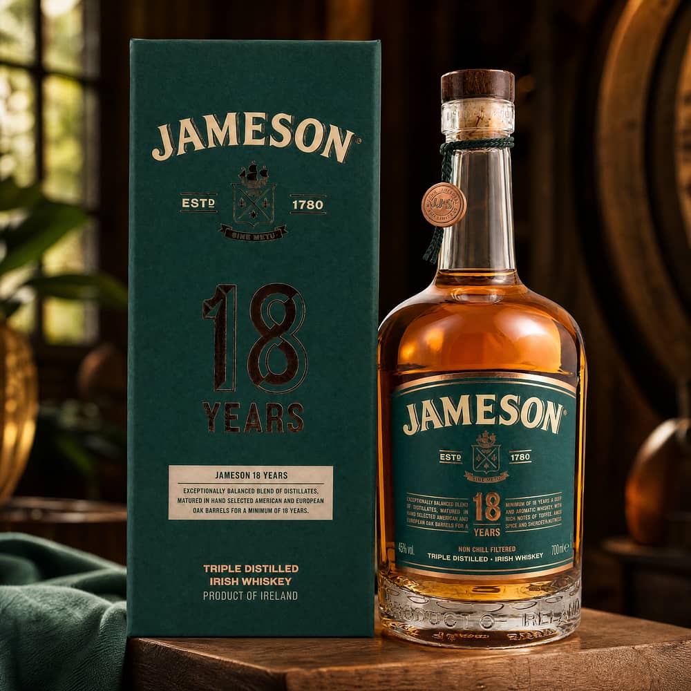 Jameson 18 Jahre 0,70 Liter/ 46.0% vol Produktbild