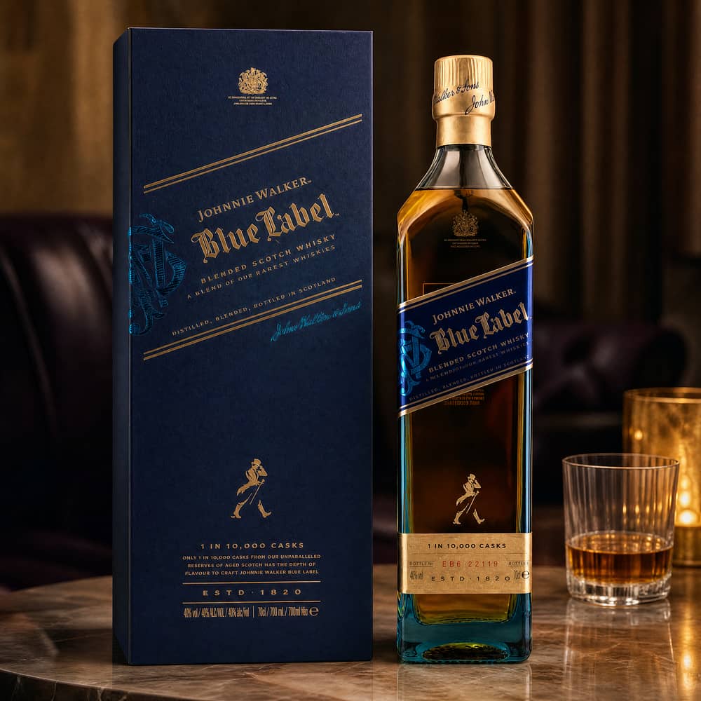 Johnnie Walker Blue Label 0,70 Liter/ 40.0% vol Produktbild
