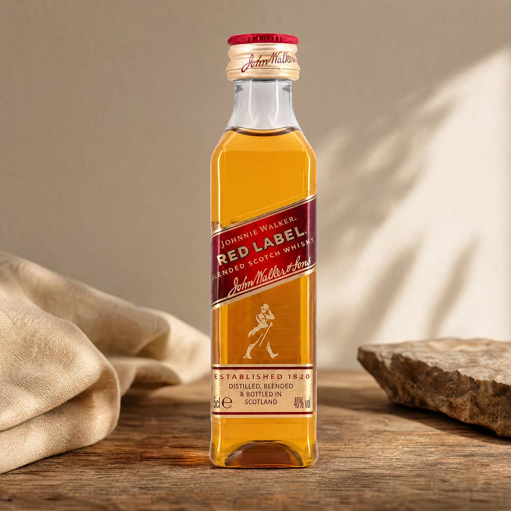 Johnnie Walker Red Label Miniatur PET-Flasche 0,050 Liter/ 40.0% vol Produktbild