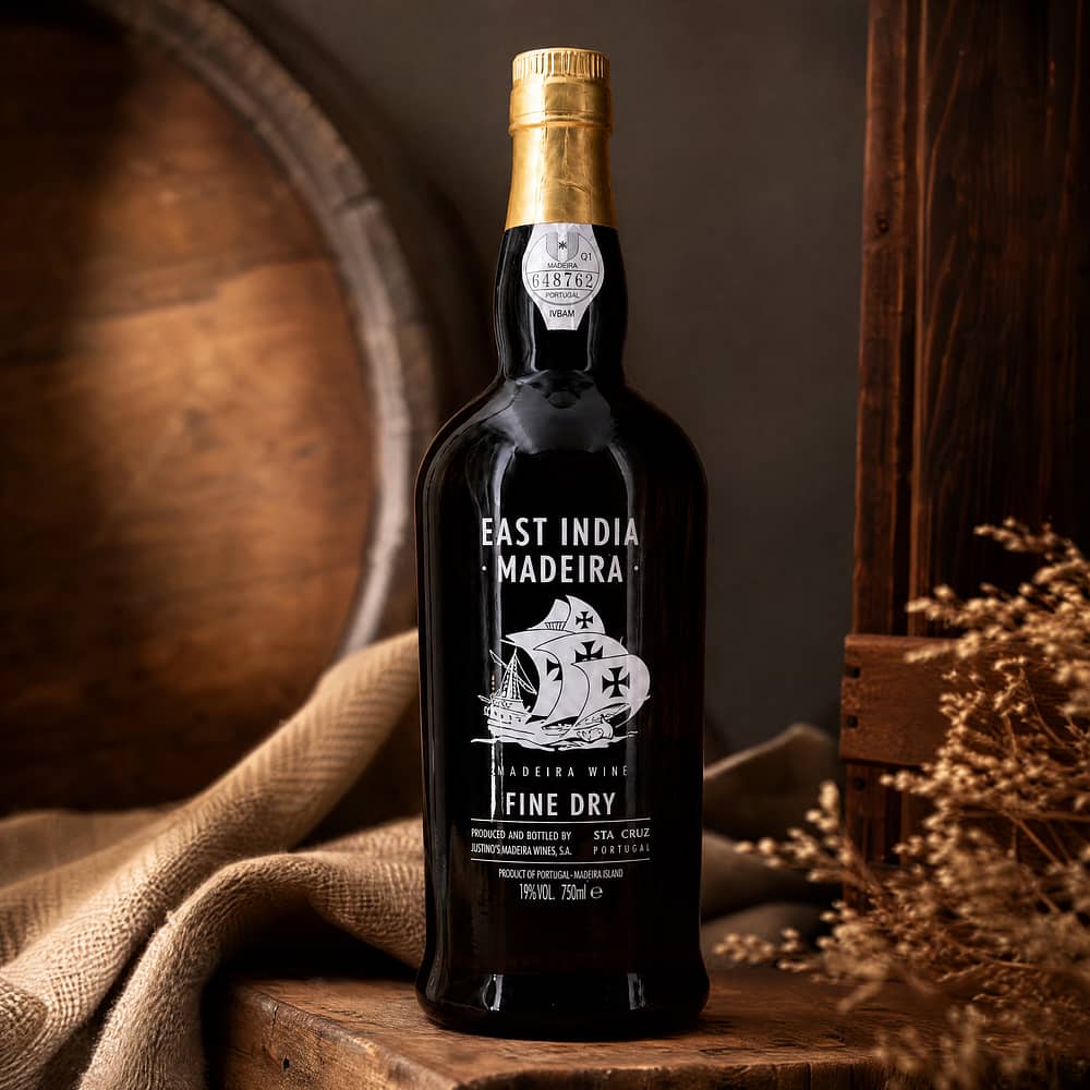Justino`s Madeira Fine Dry 0,750 Liter/ 19.0% vol Produktbild