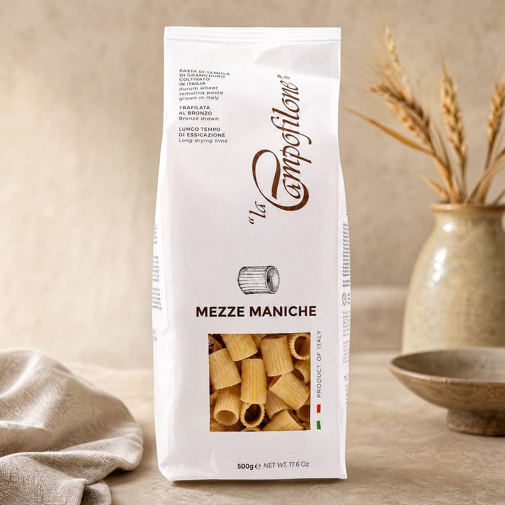 La Campofilone Mezze Maniche Rigate 500 Gramm Produktbild