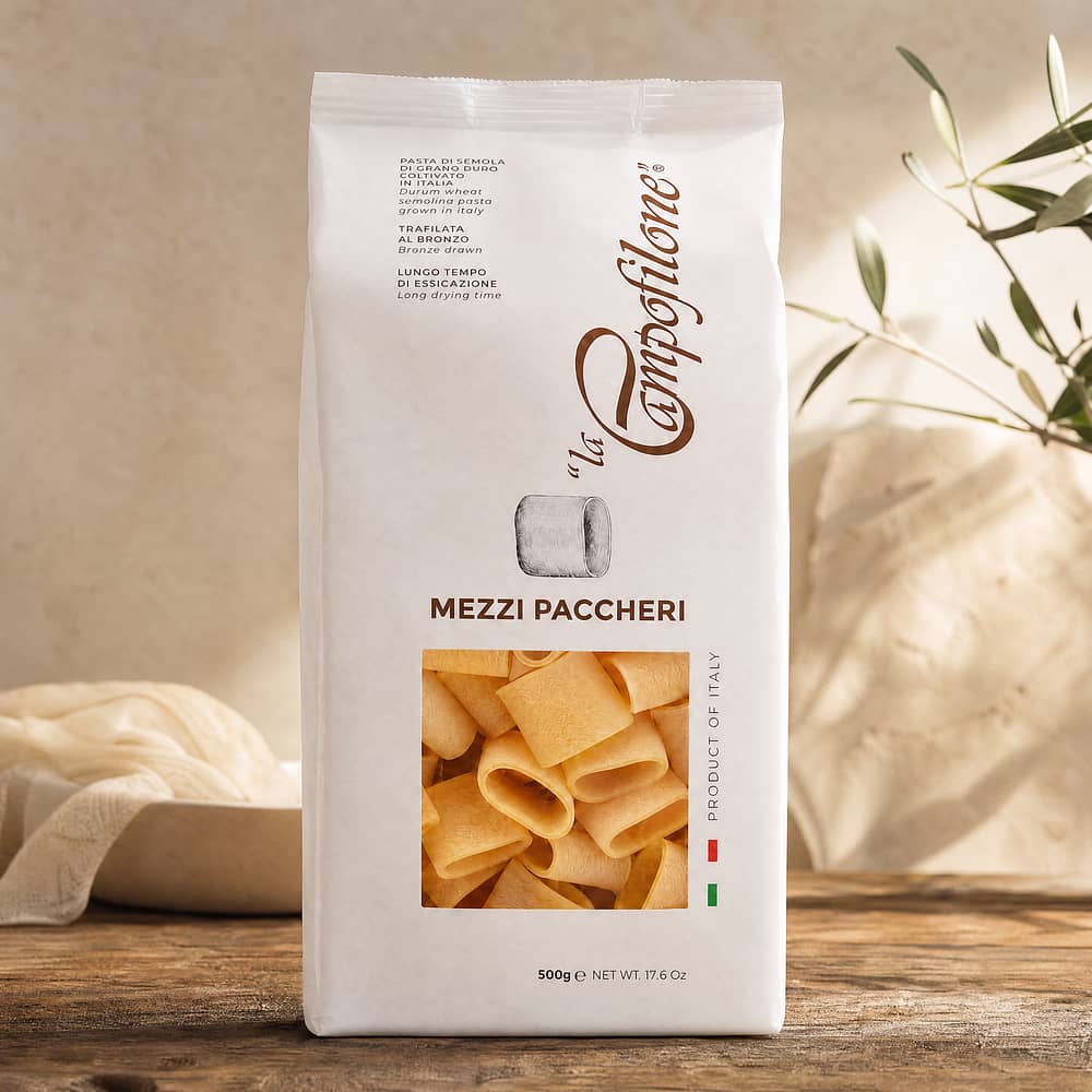 La Campofilone Mezzi Paccheri 500 Gramm Produktbild
