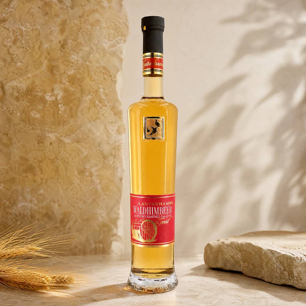 Lantenhammer Waldhimbeergeist im PX Sherry Fass gereift 0,50 Liter/ 42.0% vol Produktbild