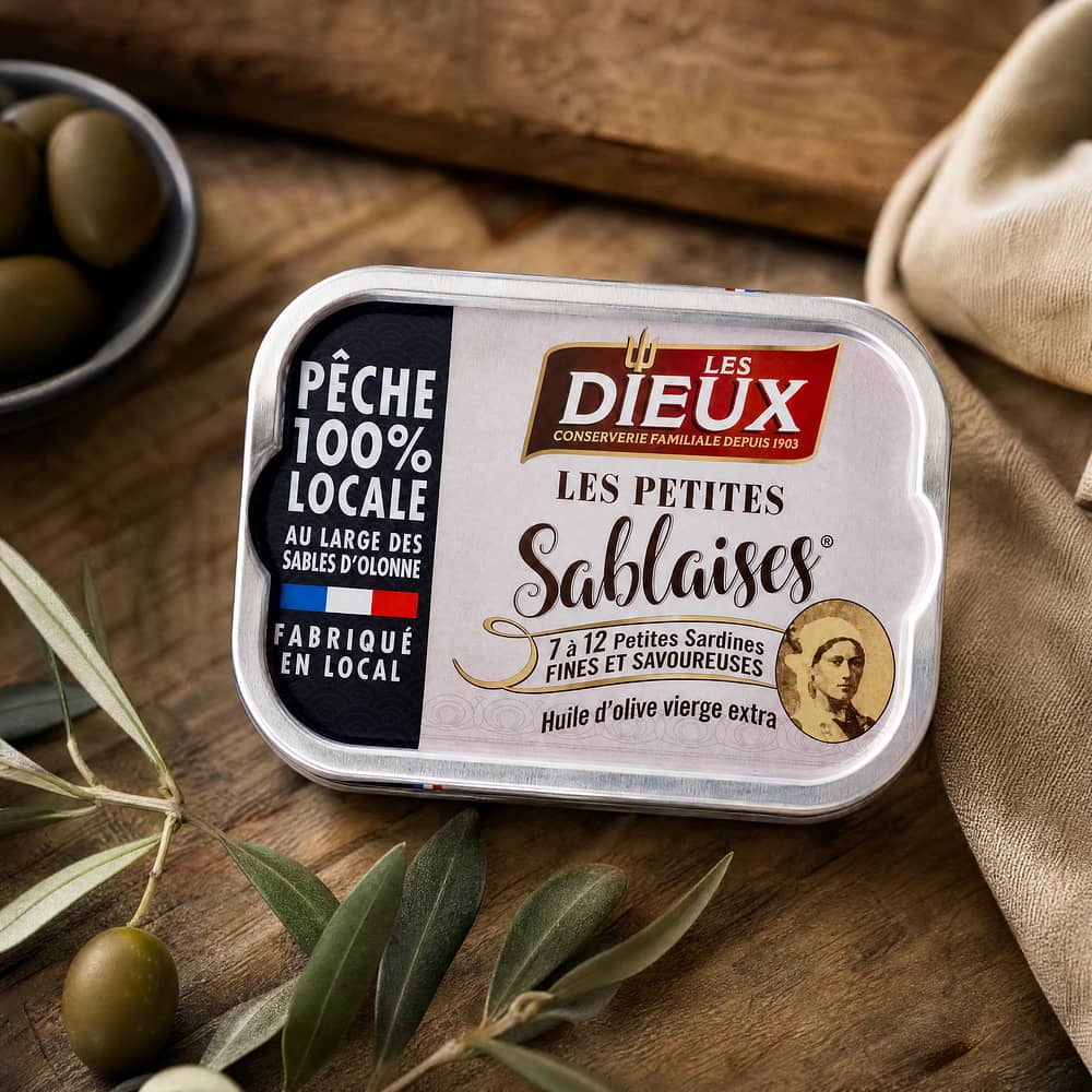 Le Trésor des Dieux Kleine Sardinen ´Les Petites Sablaises´ 115g 86,30 Gramm Abtropfgewicht Produktbild