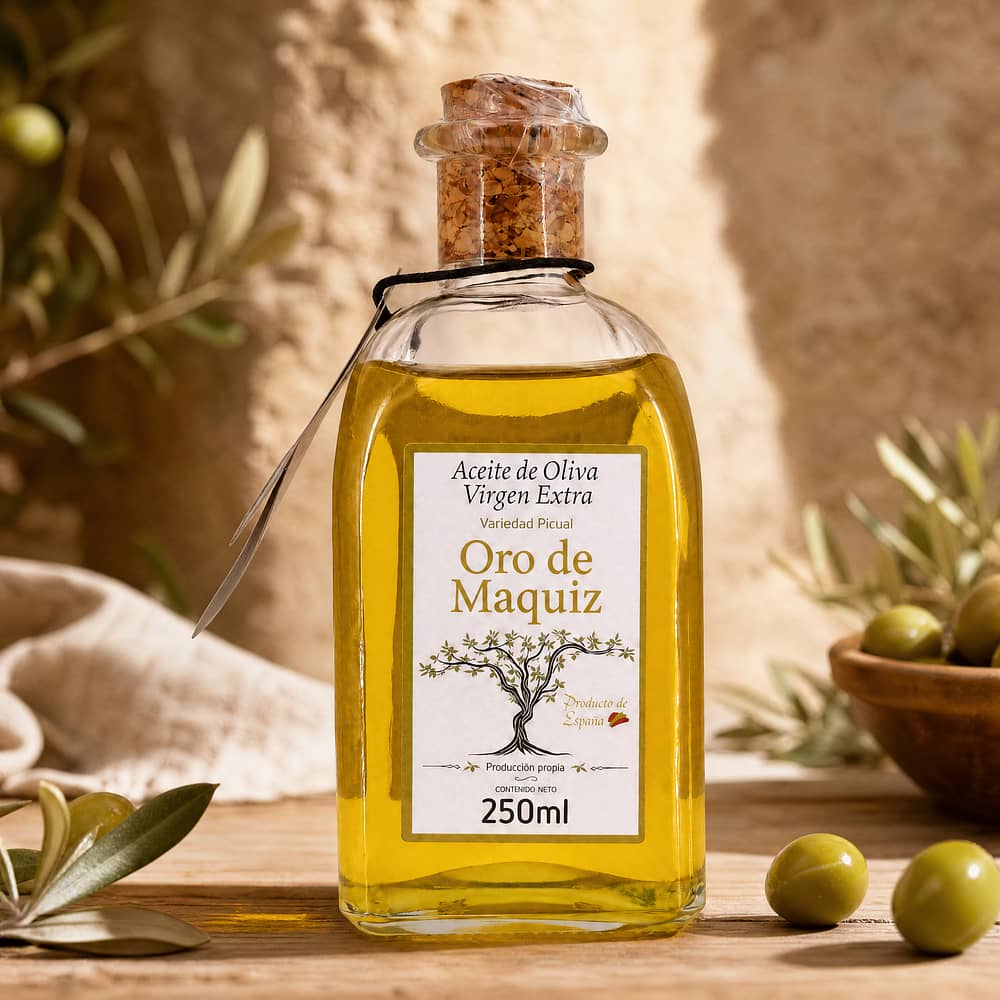 Maquiz Oro de Maquiz Natives Olivenöl Extra 100% Picual 0,250 Liter Produktbild