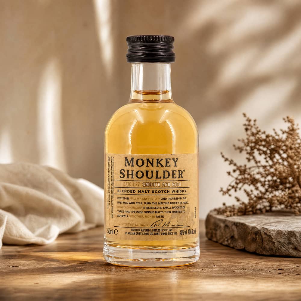Monkey Shoulder Blended Malt 0,050 Liter/ 40.0% vol Produktbild