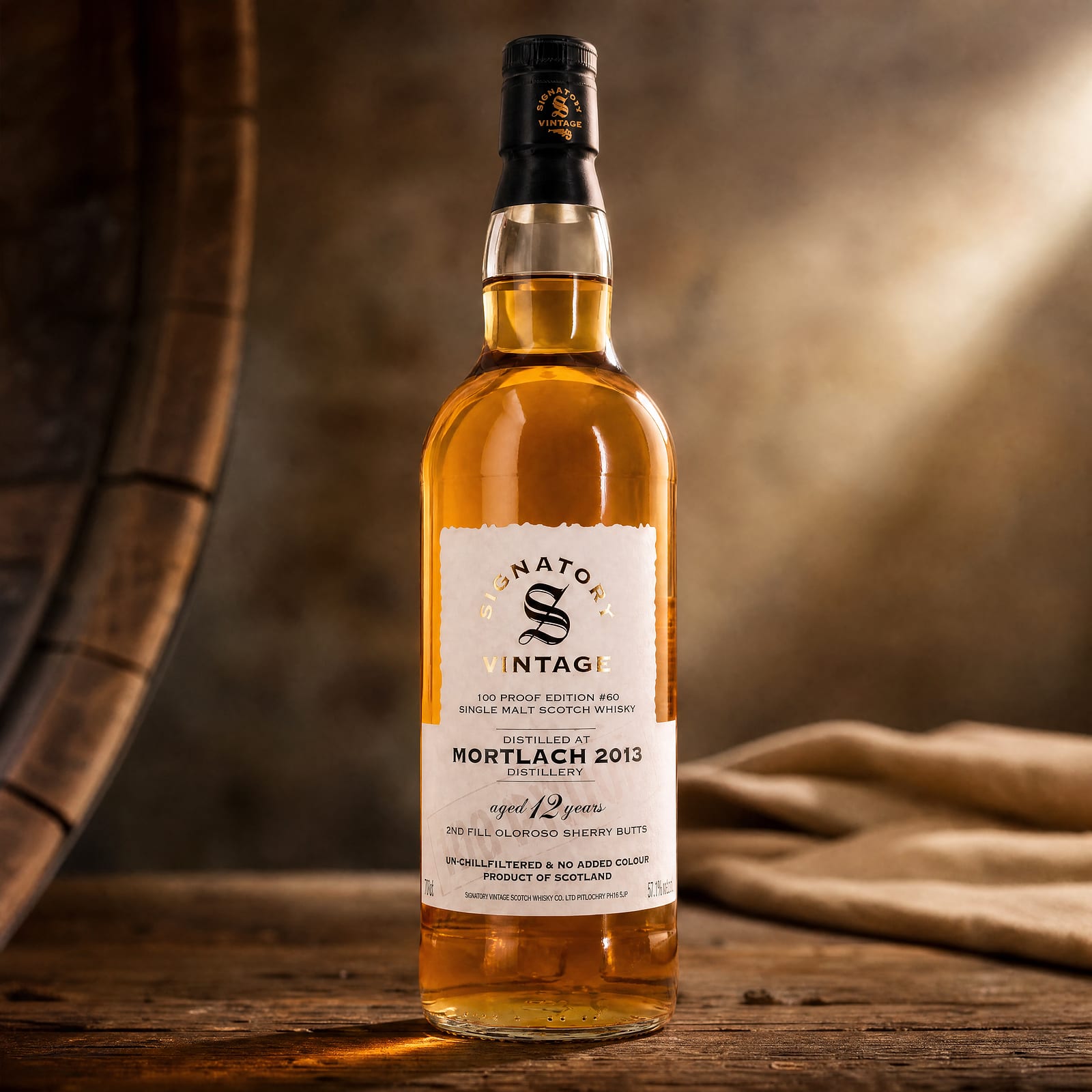 Mortlach 100 Proof Edition #60 12 Jahre 2013/2025 0,70 Liter/ 57.1