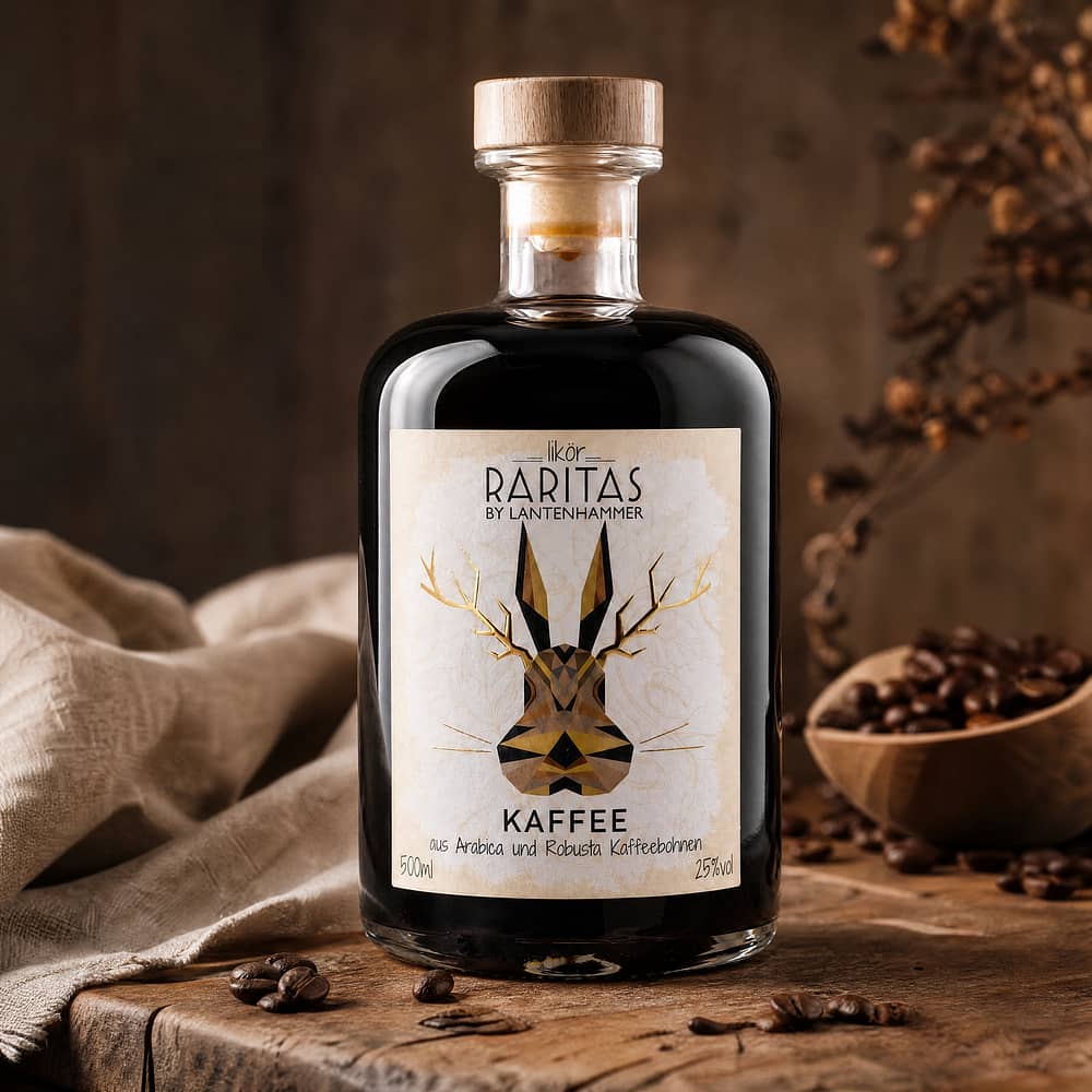 Raritas Kaffeelikör 0,50 Liter/ 20.0% vol Produktbild