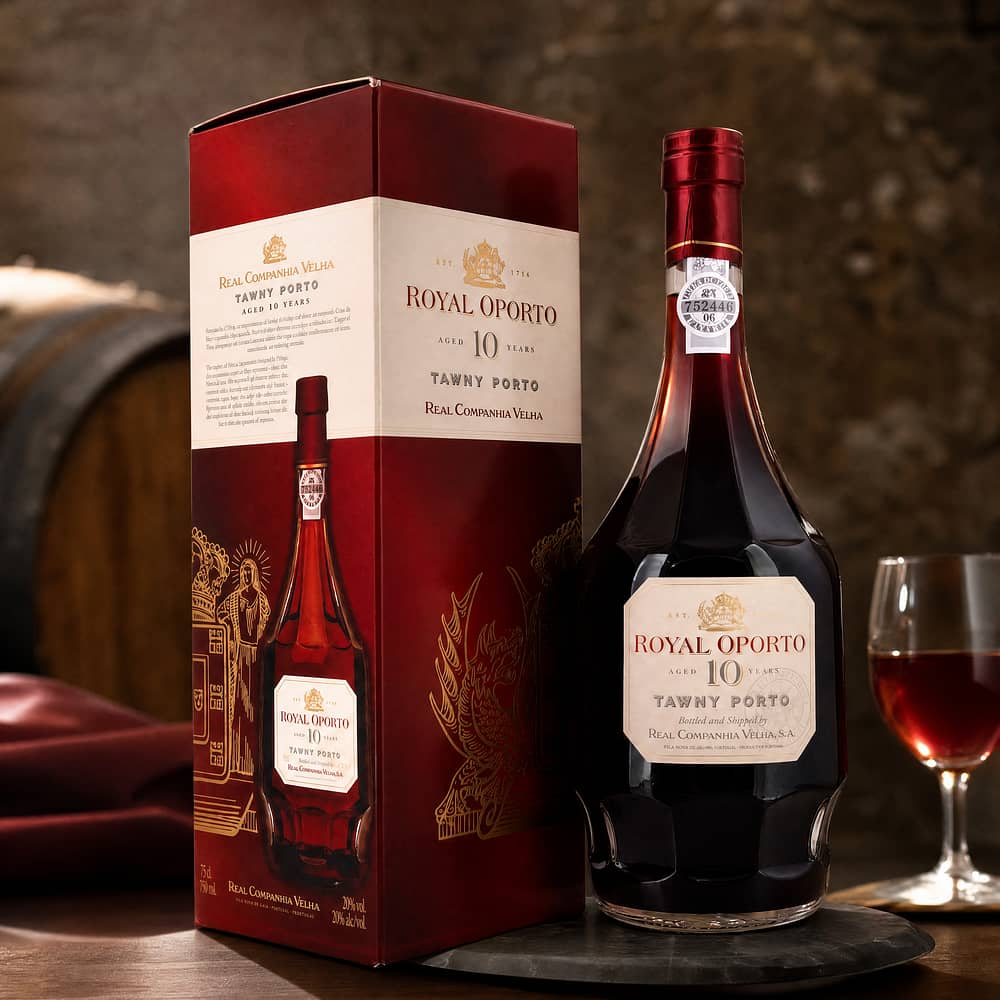 Royal Oporto 10 Jahre Decanterflasche 0,750 Liter/ 20.0% vol Produktbild