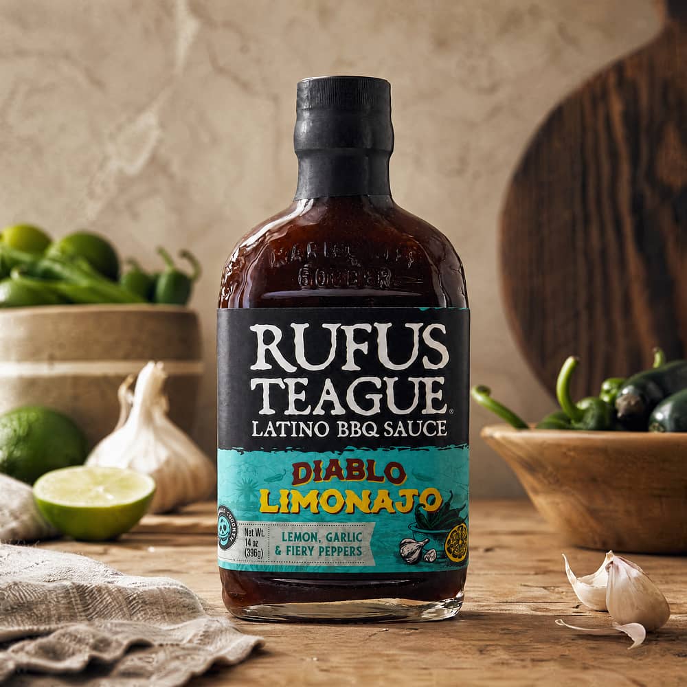 Rufus Teague Diablo Limonajo BBQ-Sauce 396 Gramm Produktbild
