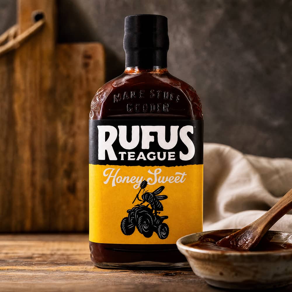 Rufus Teague Honey Sweet BBQ-Sauce 432 Gramm Produktbild