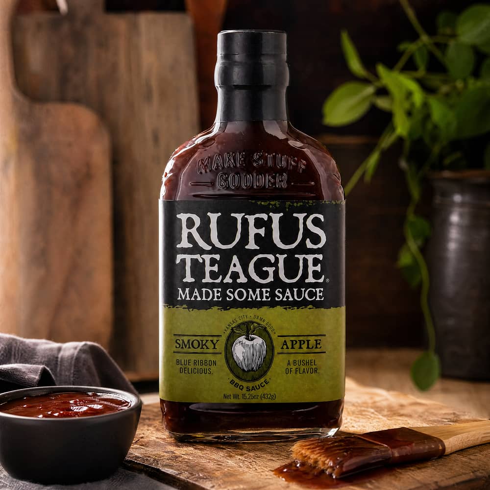 Rufus Teague Smoky Apple BBQ-Sauce 432 Gramm Produktbild