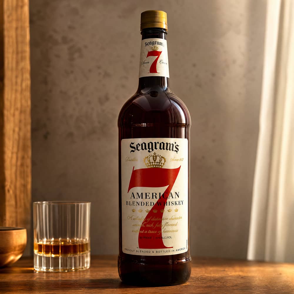 Seagram's Seven 7 Crown Literflasche 1 Liter/ 40.0% vol Produktbild