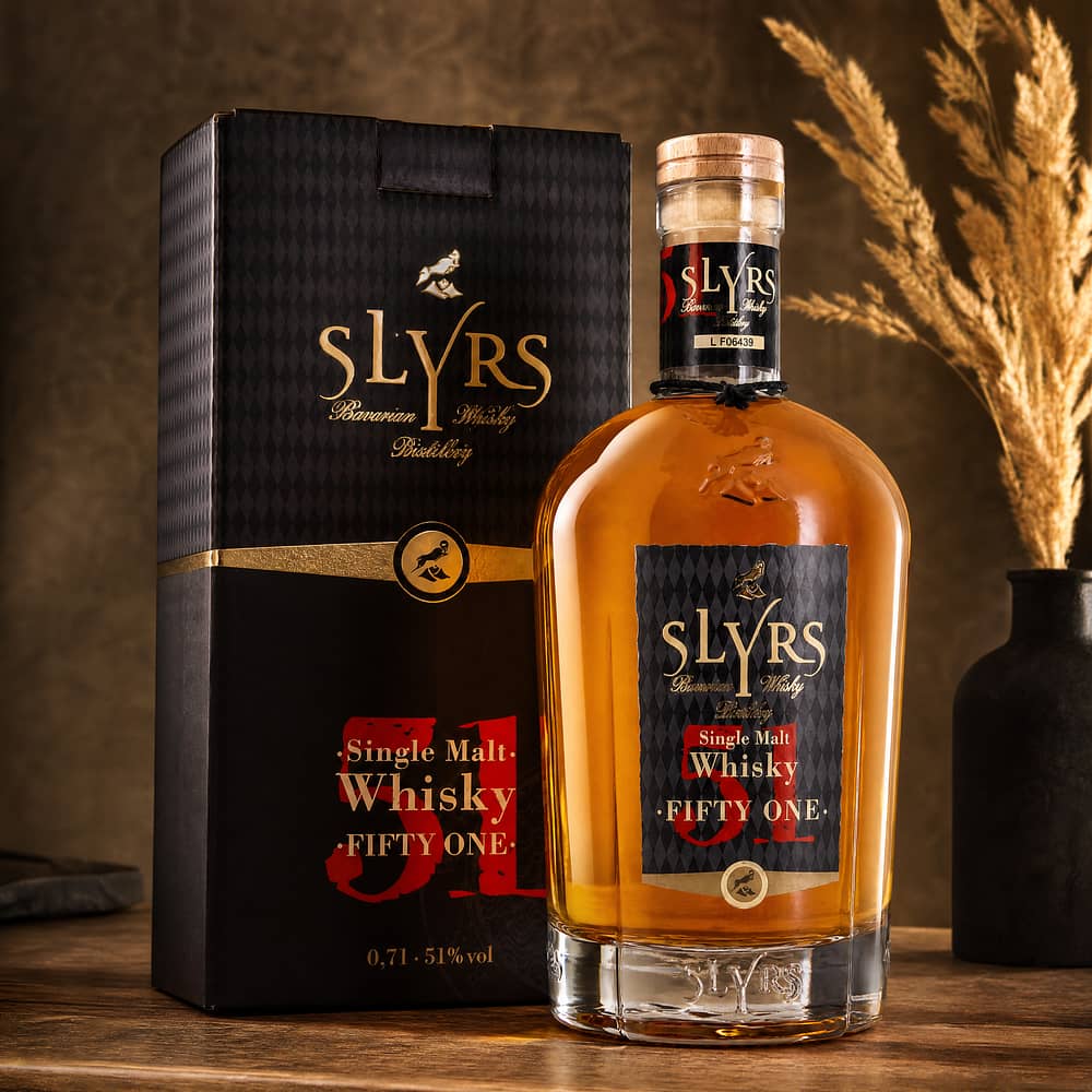 Slyrs 51 FIFTY ONE 0,70 Liter/ 51.0% vol Produktbild