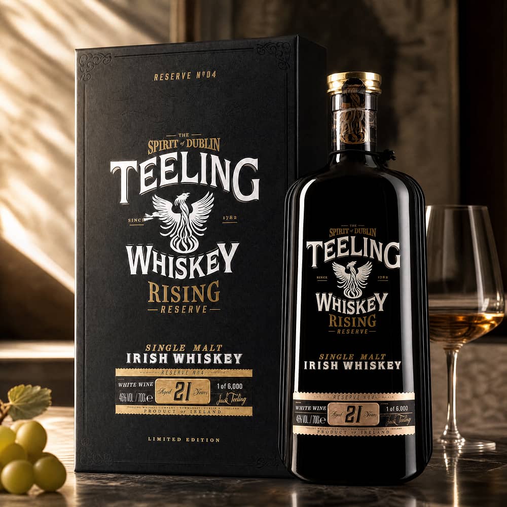 Teeling 21 Jahre Rising Reserve #4 French White Wine Cask Finish 0,70 Liter/ 46.0% vol Produktbild