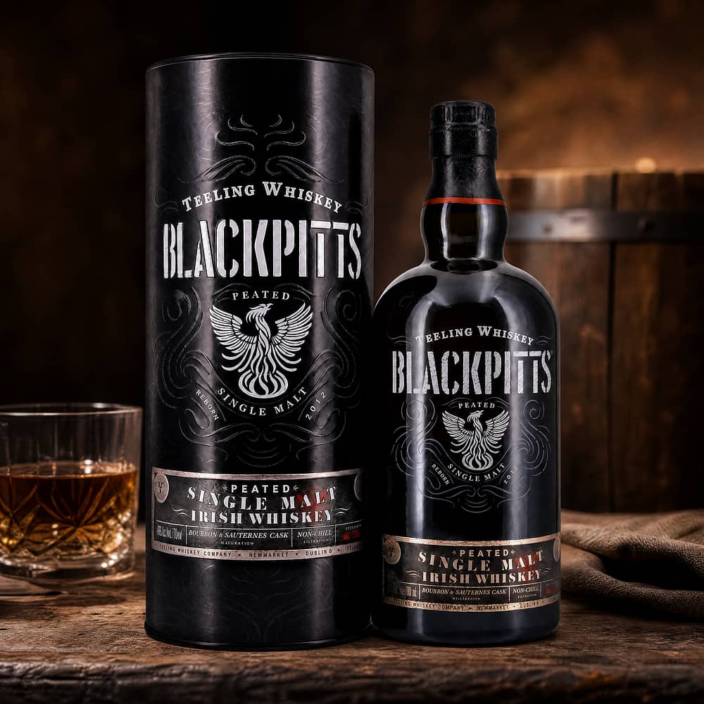 Teeling Blackpitts Peated Single Malt 0,70 Liter/ 46.0% vol Produktbild