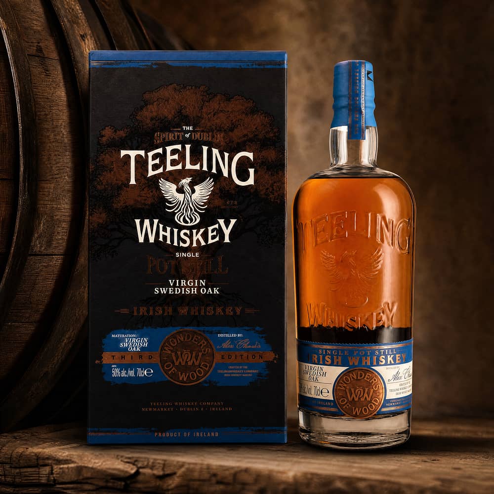Teeling Wonders of Wood Third Edition Virgin Swedish Oak 0,70 Liter/ 50.0% vol Produktbild