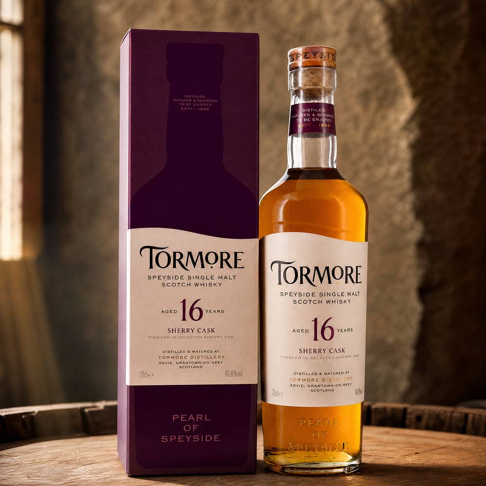 Tormore 16 Jahre Oloroso & Cream Sherry Casks 0,70 Liter/ 46.8% vol Produktbild
