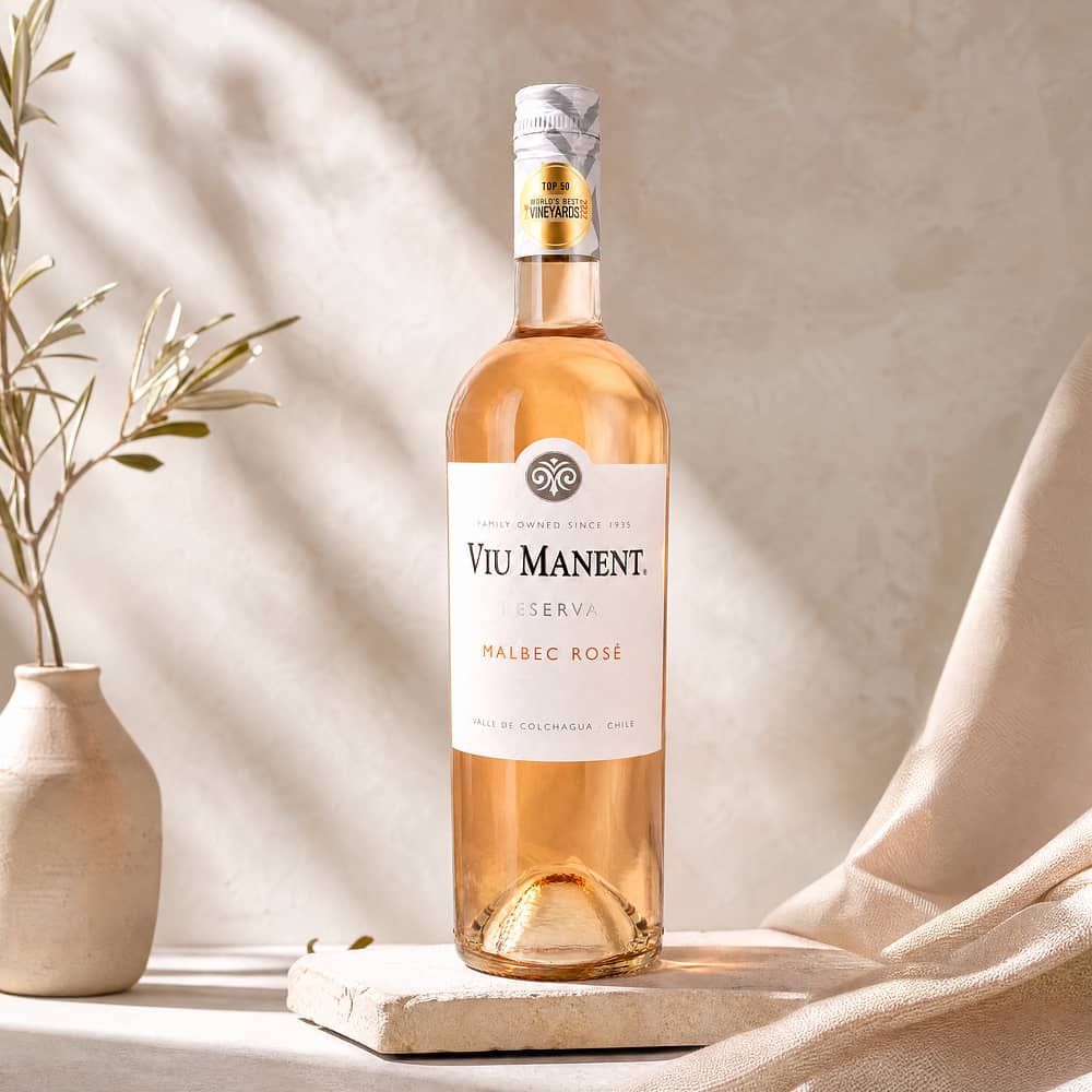Viu Manent Reserva Malbec Rosè Jahrgang 2024 0,750 Liter/ 12.5% vol Produktbild