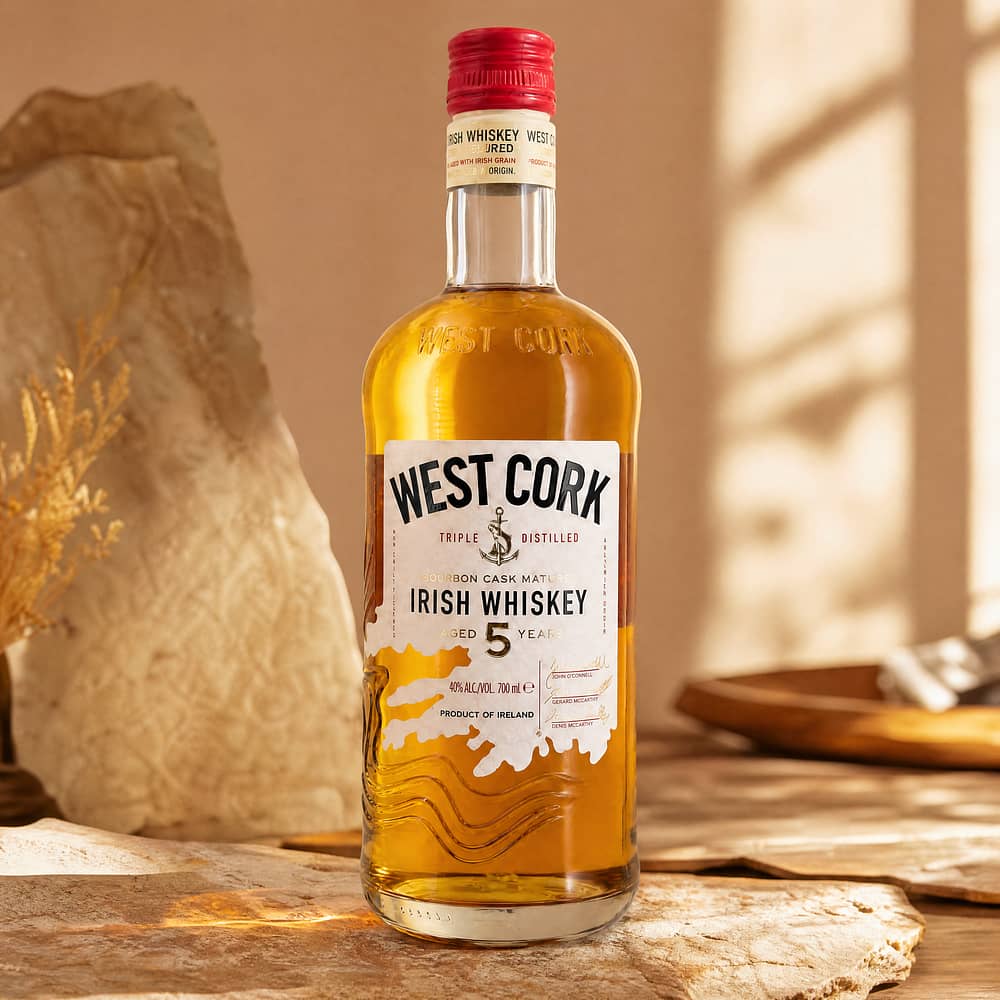 West Cork Original Blended Bourbon Cask 5 Jahre 0,70 Liter/ 40.0% vol Produktbild