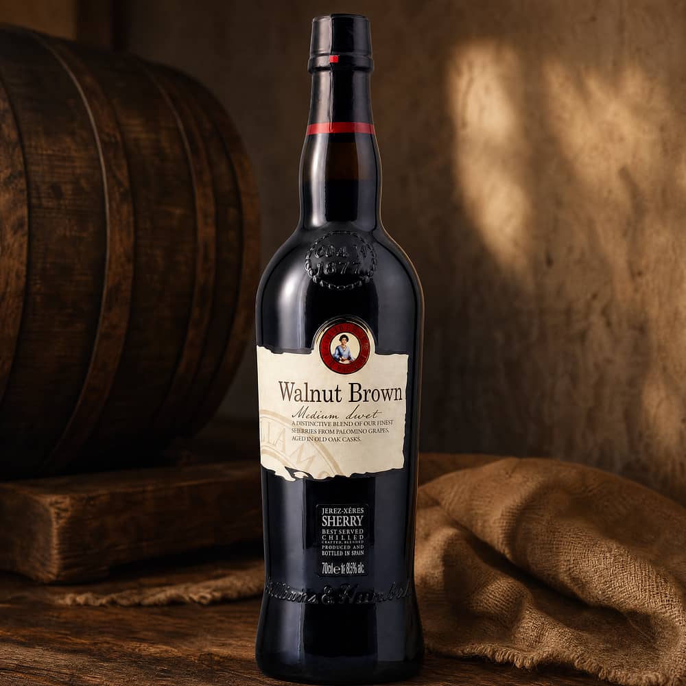Williams & Humbert Walnut Brown Medium Sweet Sherry 0,750 Liter/ 15.0% vol Produktbild