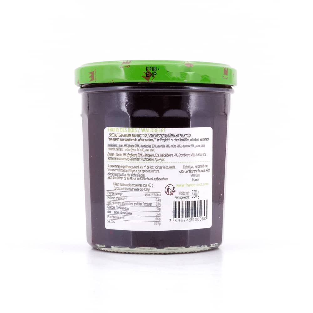 Maison Francis Miot Fruits Des Bois Waldbeeren 320 Gramm Produktbild