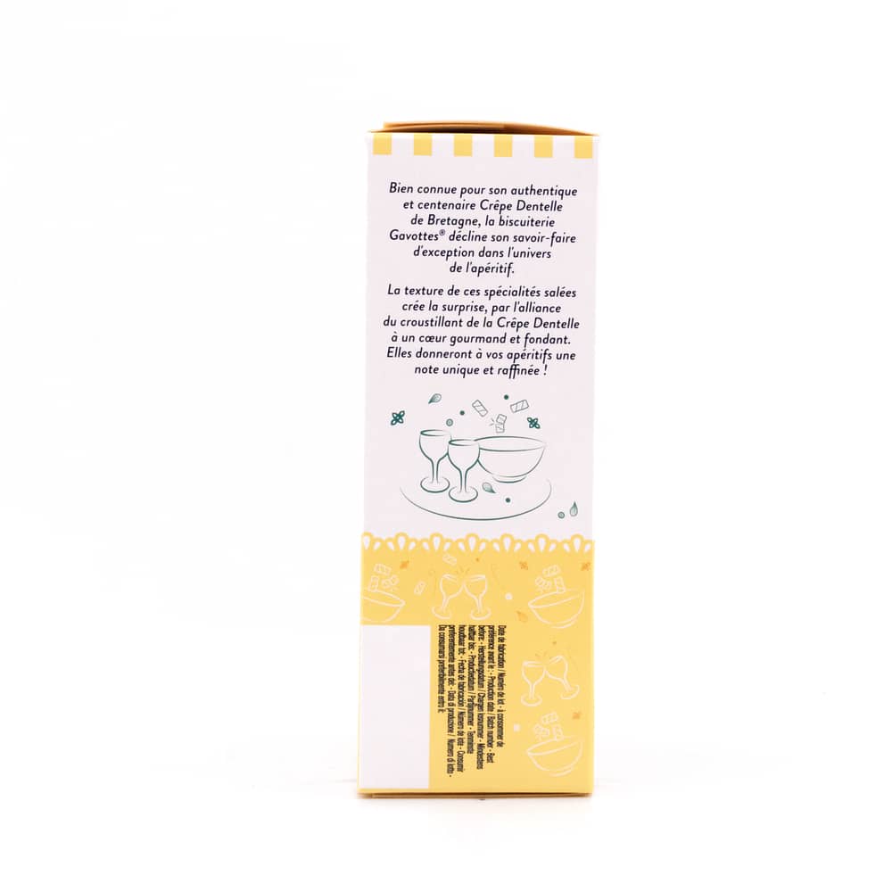 Maison Gavottes Crêperöllchen mit Roquefortgeschmack 110 Gramm Produktbild