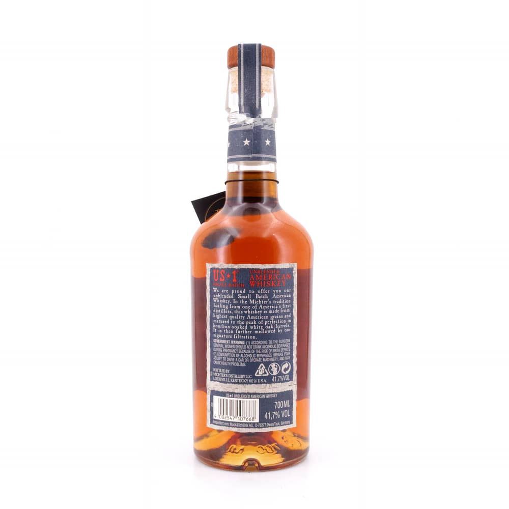 Michter's US*1 Small Batch Unblended American Whiskey 0,70 Liter/ 41.7% vol Produktbild