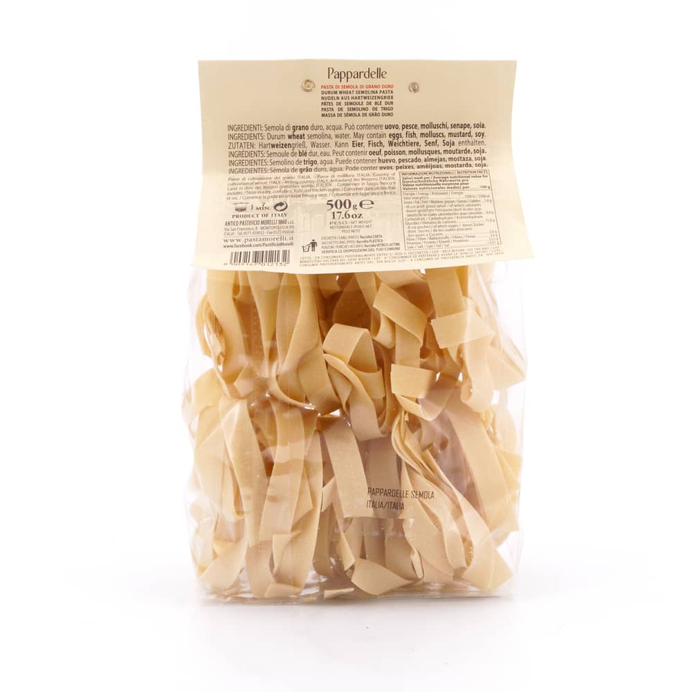 Morelli Pappardelle Matassa 500 Gramm Produktbild