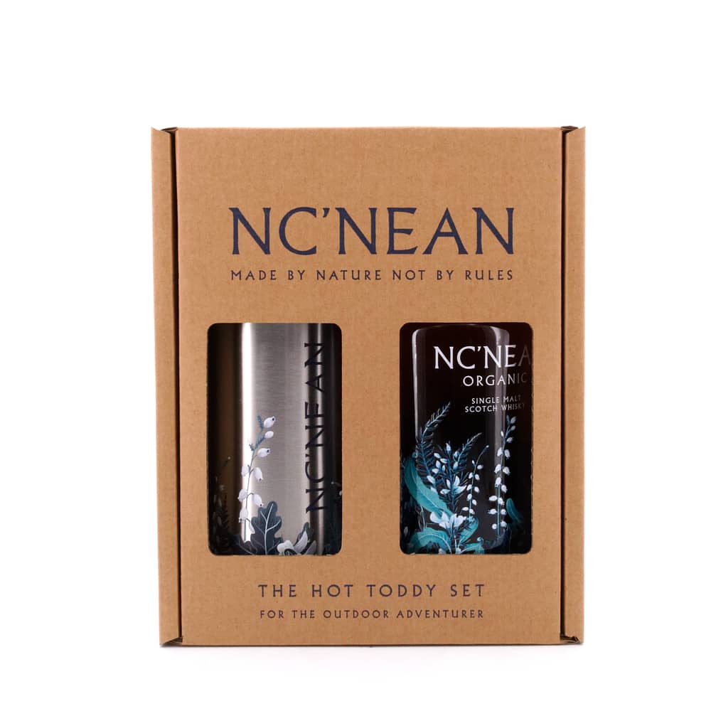 Nc'nean Organic Single Malt Whisky - Hot Toddy Set 0,70 L/ 46.0% Vol