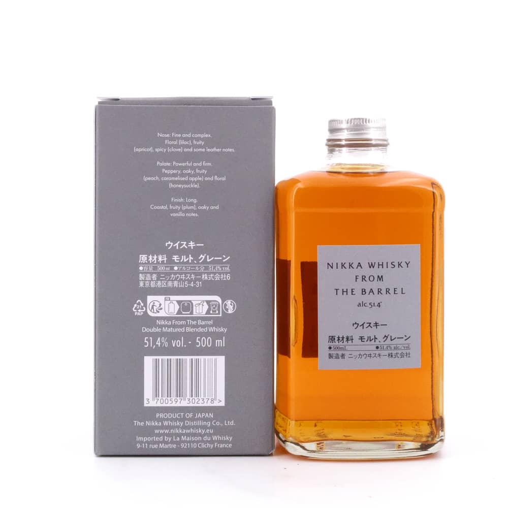 Nikka From the Barrel Cask strength Double matured 0,50 Liter/ 51.4% vol Produktbild