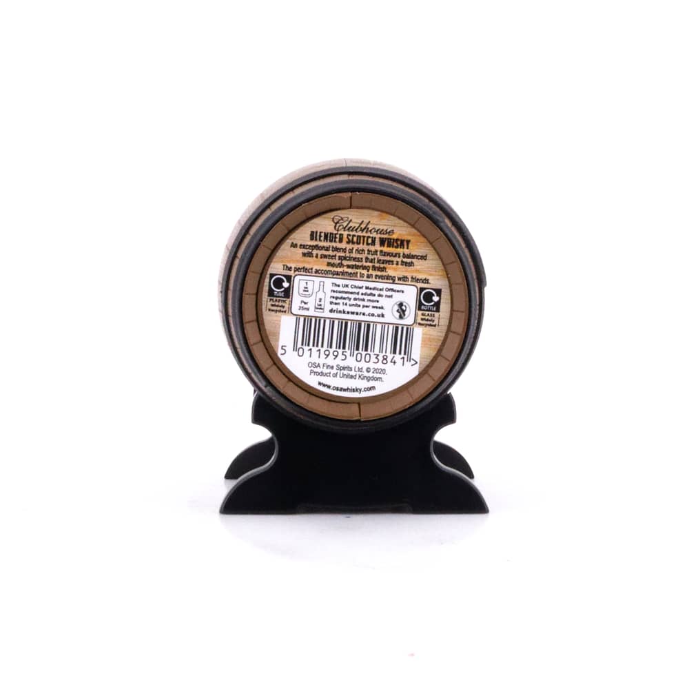 Old St. Andrews Clubhaus Barrel OSA-Fine-Spirits Miniatur 0,050 Liter/ 40.0% vol Produktbild