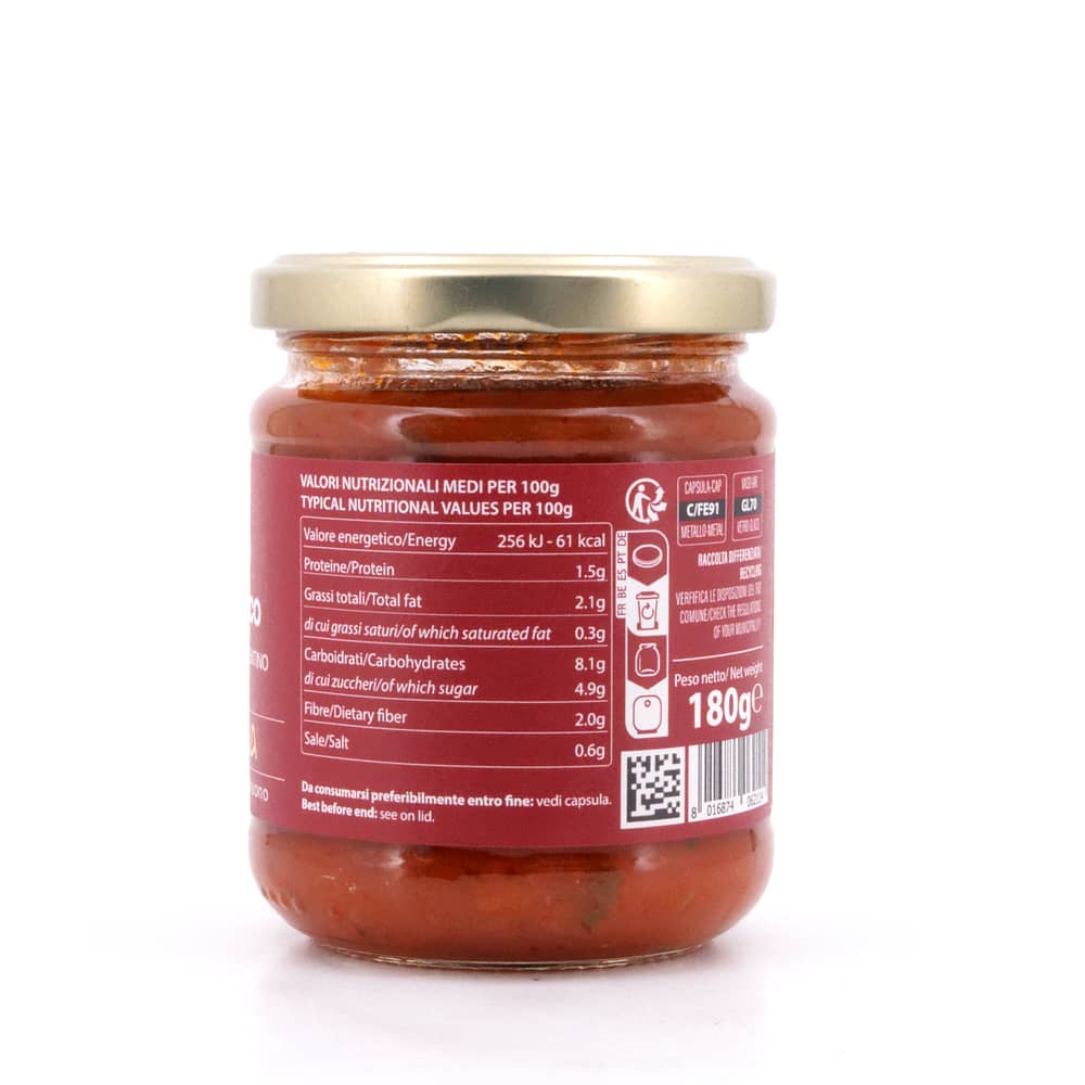 Pralina Sugo al Basilico Tomatensauce mit Basilikum 180g Glas 180 Gramm Produktbild